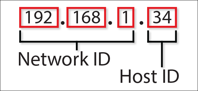 network id and host id in hindi 